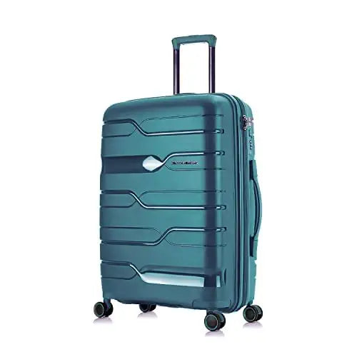 Miles Paris Hard-Sided Polypropylene Check-in Luggage Yellow 24 inch |65cm Trolley Bag