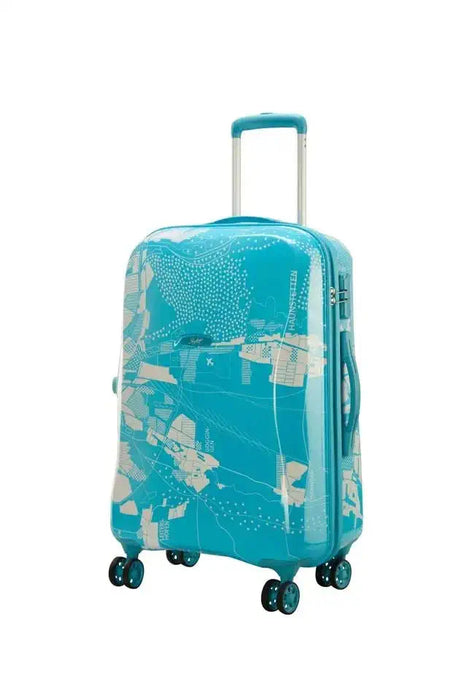 Skybags Globerunner Polycarbonate Hardsided Small Cabin Luggage (BAL) (55 CMS, Green)