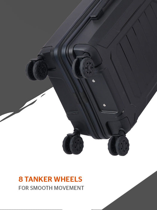 Wildcraft Safara Mercury Durable Hard Shell Travel Cargo Case Trolley