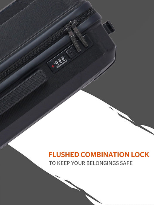 Wildcraft Safara Mercury Durable Hard Shell Travel Cargo Case Trolley