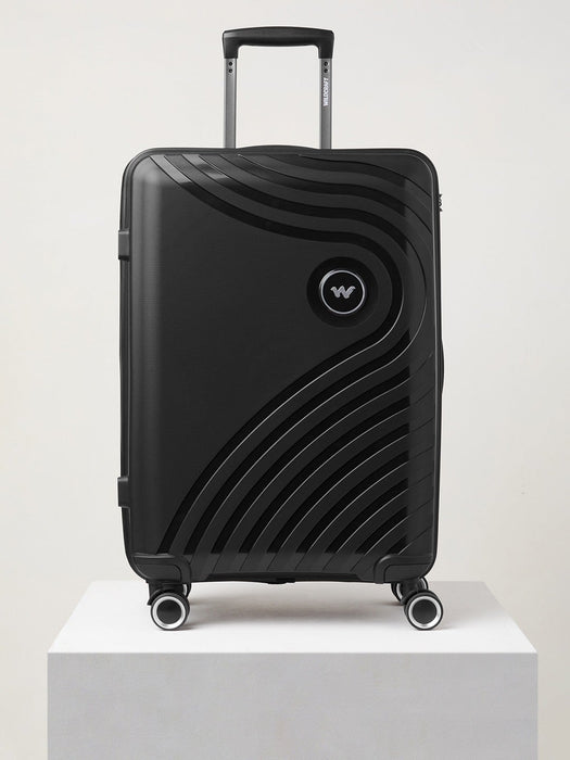 Wildcraft Safara Copper Durable Hardside Spinner Luggage Case, 8 Wheels