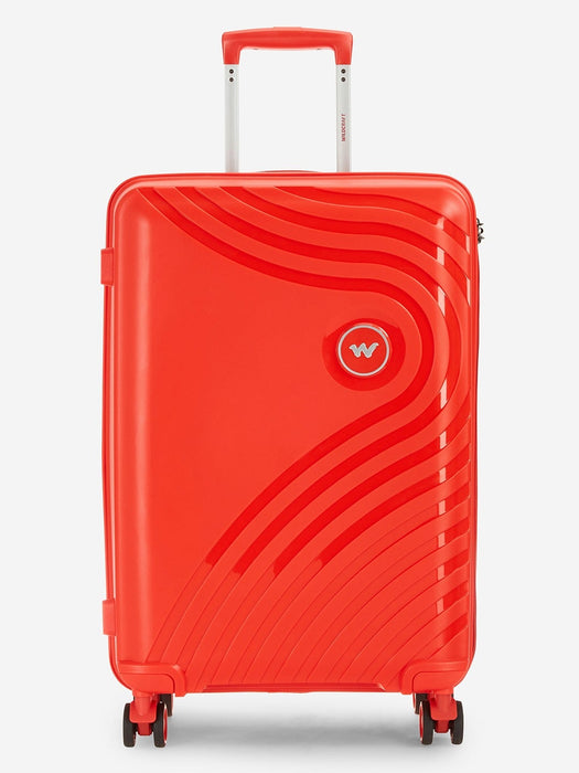 Wildcraft Onyx Hybrid Cabin Hard Shell Trolley Bag, Smooth 360-Degree Wheels, TSA Lock