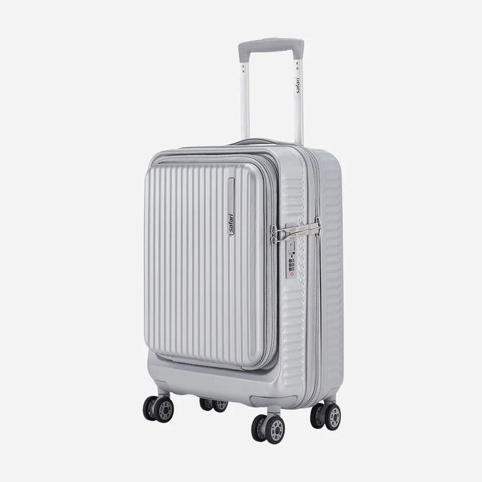 Safari Select Recoil Cabin Trolley Bag with Laptop Compartment, TSA Lock, Dual wheels and Anti-Theft Zipper