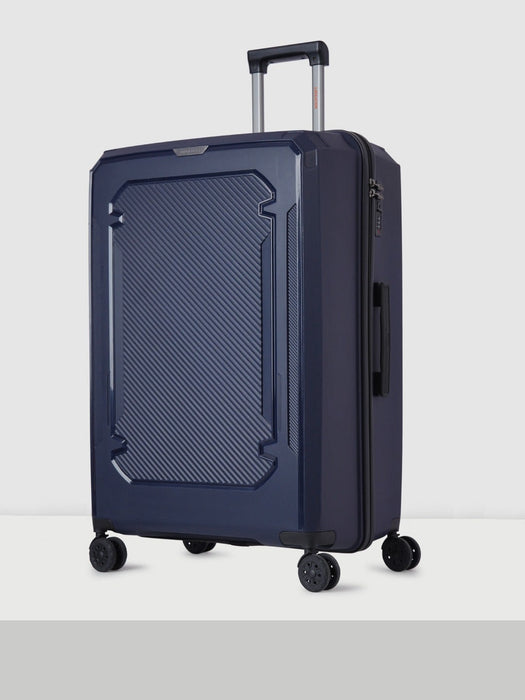 Wildcraft Safara Copper Durable Hardside Spinner Luggage Case, 8 Wheels