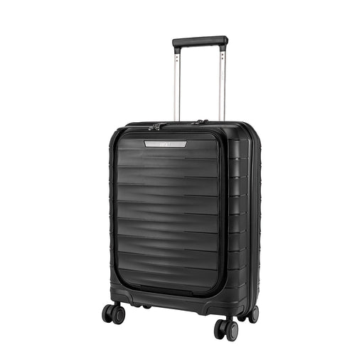 Safari Aerolite Black Cabin Trolley: Laptop Compartment, TSA Lock, Dual Wheels