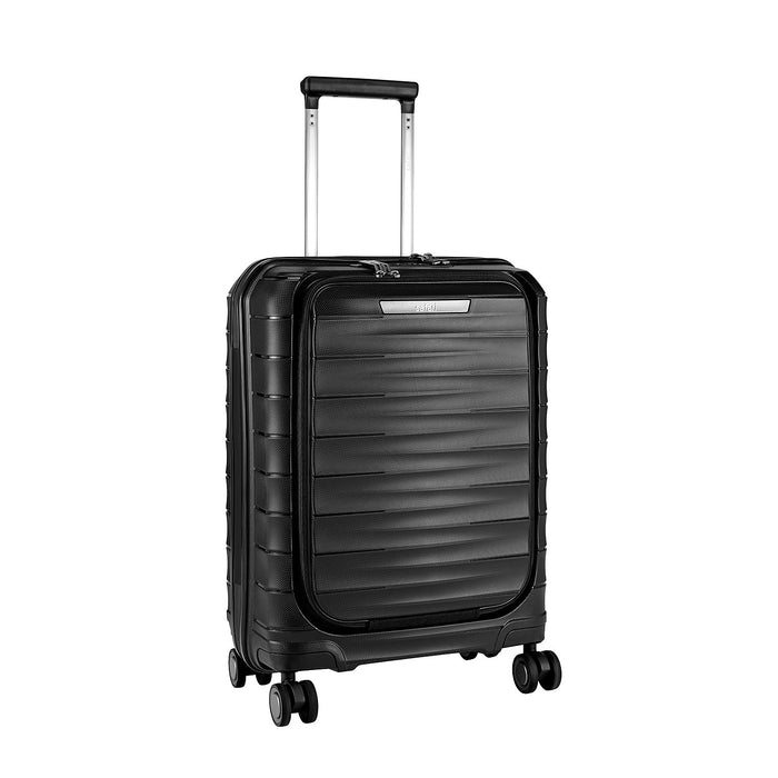 Safari Aerolite Black Cabin Trolley: Laptop Compartment, TSA Lock, Dual Wheels