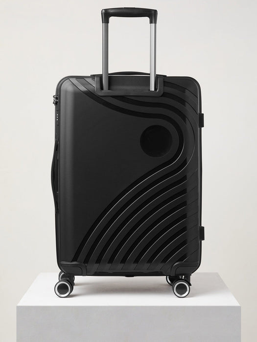 Wildcraft Onyx Hybrid Cabin Hard Shell Trolley Bag, Smooth 360-Degree Wheels, TSA Lock