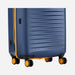 Safari Defender Blue Hard-Shell Luggage Combo: Small & Medium, TSA Lock, Dual Wheels