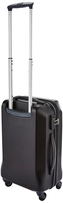 Misam ABS 66 cms Blue Hard Sided Medium Suitcase