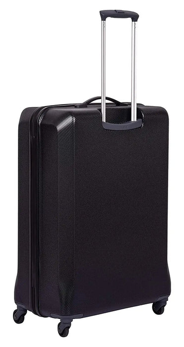 Misam ABS 66 cms Blue Hard Sided Medium Suitcase