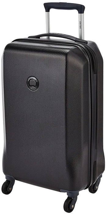 Misam ABS 66 cms Blue Hard Sided Medium Suitcase