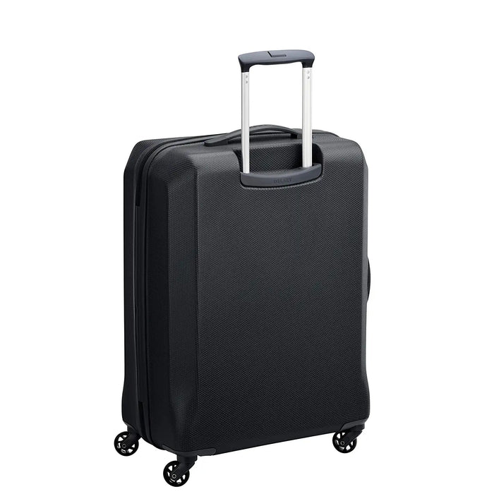 Misam ABS 66 cms Blue Hard Sided Medium Suitcase