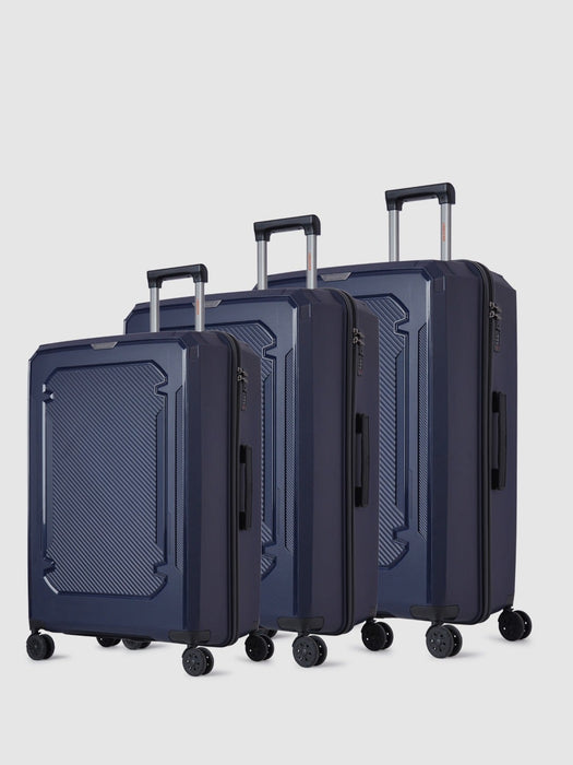 Wildcraft Safara Copper Durable Hardside Spinner Luggage Case, 8 Wheels