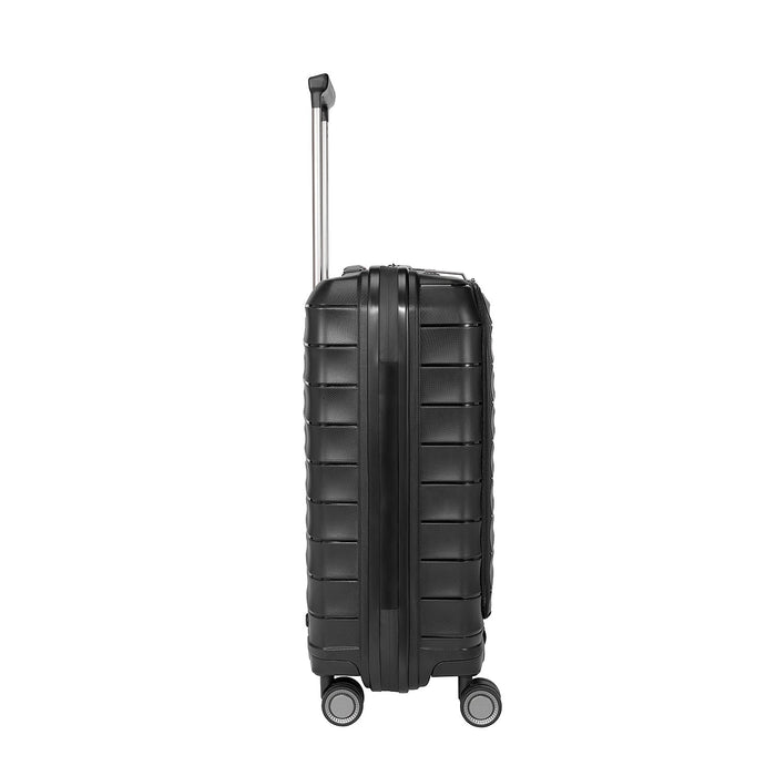 Safari Aerolite Black Cabin Trolley: Laptop Compartment, TSA Lock, Dual Wheels
