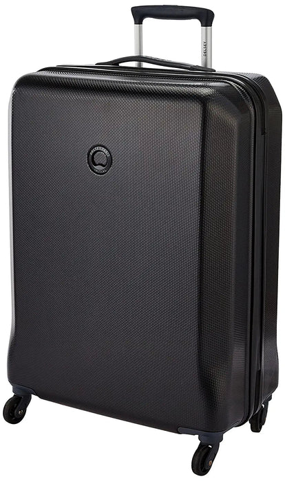 Misam ABS 66 cms Blue Hard Sided Medium Suitcase