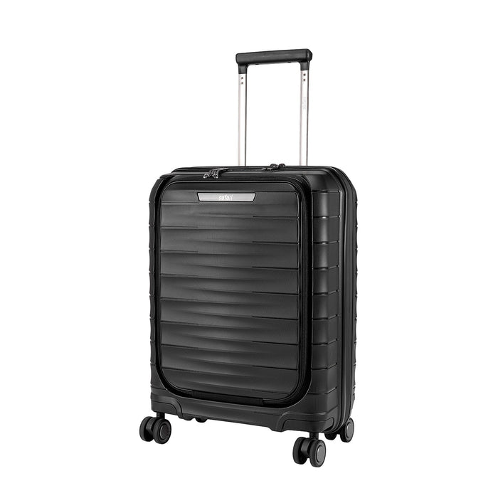 Safari Aerolite Black Cabin Trolley: Laptop Compartment, TSA Lock, Dual Wheels