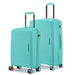 Nasher Miles Coorg Durable Hard-Side 2-Piece Luggage Set Teal Spinner Trolley Bags