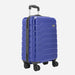 Safari Ozone Metallic Blue Hardside Luggage, Dual Wheels, Polycarbonate, Secure Lock