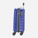 Safari Ozone Metallic Blue Hardside Luggage, Dual Wheels, Polycarbonate, Secure Lock