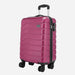 Safari Ozone Hardcase Wine Red Luggage Set: Durable, Dual-Wheel, Travel Trolley Bag
