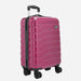 Safari Ozone Hardcase Wine Red Luggage Set: Durable, Dual-Wheel, Travel Trolley Bag