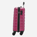 Safari Ozone Hardcase Wine Red Luggage Set: Durable, Dual-Wheel, Travel Trolley Bag