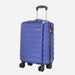 Safari Ozone Metallic Blue Hardside Luggage, Dual Wheels, Polycarbonate, Secure Lock