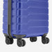 Safari Ozone Metallic Blue Hardside Luggage, Dual Wheels, Polycarbonate, Secure Lock