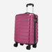 Safari Ozone Hardcase Wine Red Luggage Set: Durable, Dual-Wheel, Travel Trolley Bag