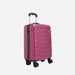 Safari Ozone Hardcase Wine Red Luggage Set: Durable, Dual-Wheel, Travel Trolley Bag