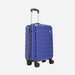 Safari Ozone Metallic Blue Hardside Luggage, Dual Wheels, Polycarbonate, Secure Lock