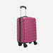 Safari Ozone Hardcase Wine Red Luggage Set: Durable, Dual-Wheel, Travel Trolley Bag