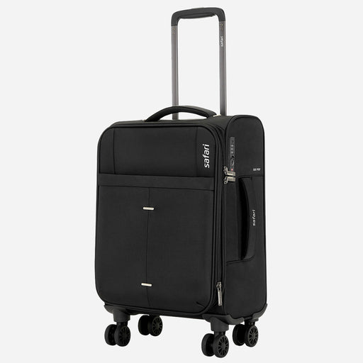 Safari Airpro Lightweight Expandable Soft Luggage Trolley Bag Dual Spinner Wheels
