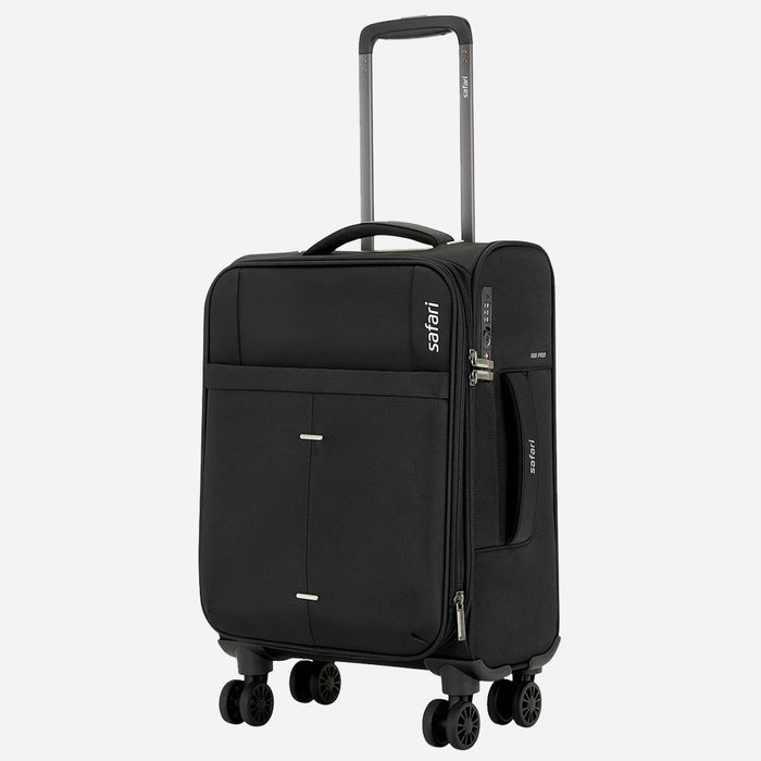 Safari Airpro Lightweight Expandable Soft Luggage Trolley Bag Dual Spinner Wheels
