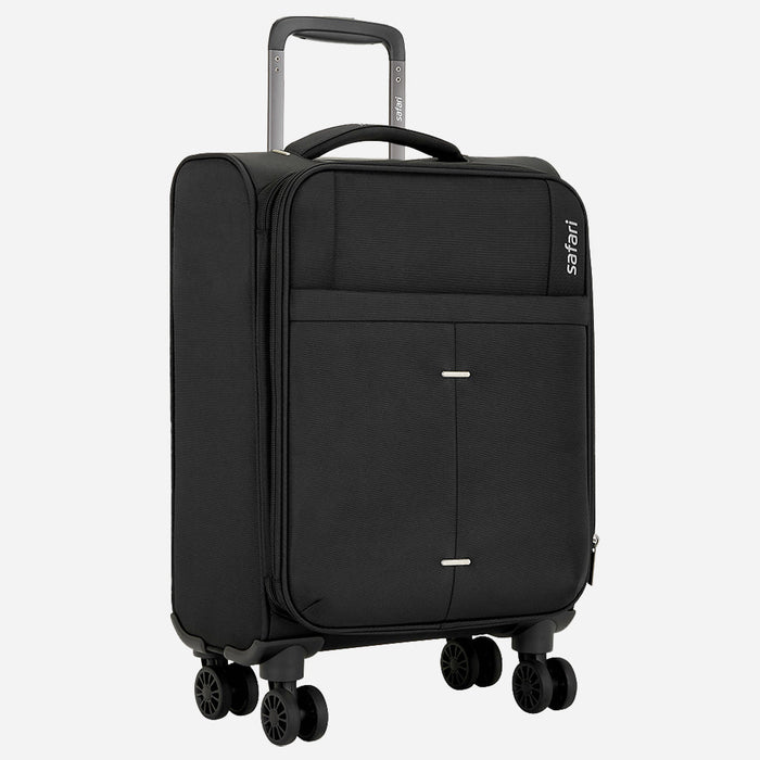 Safari Airpro Lightweight Expandable Soft Luggage Trolley Bag Dual Spinner Wheels