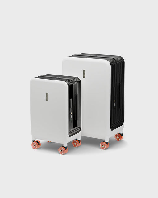 Wingman Premium Polycarbonate 2-Piece Luggage Set with Silent Spinner Wheels