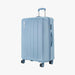 Safari Linea Pearl Blue Hardside Luggage: Durable Polycarbonate, Smooth Dual Wheels