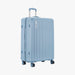 Safari Linea Pearl Blue Hardside Luggage: Durable Polycarbonate, Smooth Dual Wheels