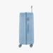 Safari Linea Pearl Blue Hardside Luggage: Durable Polycarbonate, Smooth Dual Wheels