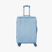 Safari Linea Pearl Blue Hardside Luggage: Durable Polycarbonate, Smooth Dual Wheels