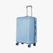 Safari Linea Pearl Blue Hardside Luggage: Durable Polycarbonate, Smooth Dual Wheels