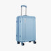 Safari Linea Pearl Blue Hardside Luggage: Durable Polycarbonate, Smooth Dual Wheels