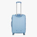Safari Linea Pearl Blue Hardside Luggage: Durable Polycarbonate, Smooth Dual Wheels